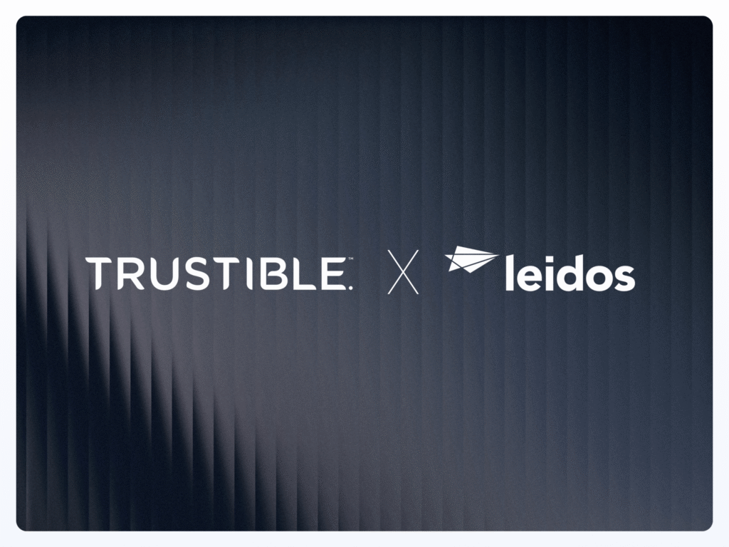 Trustible and Leidos Logos